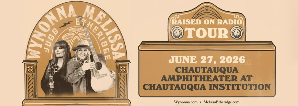 Wynonna Judd & Melissa Etheridge at Chautauqua Institution Amphitheater