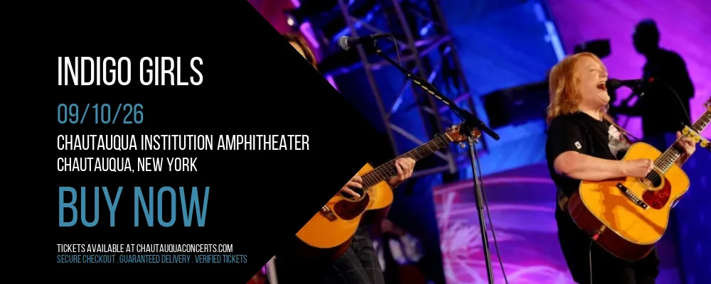 Indigo Girls at Chautauqua Institution Amphitheater