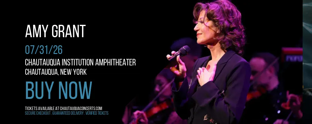 Amy Grant at Chautauqua Institution Amphitheater