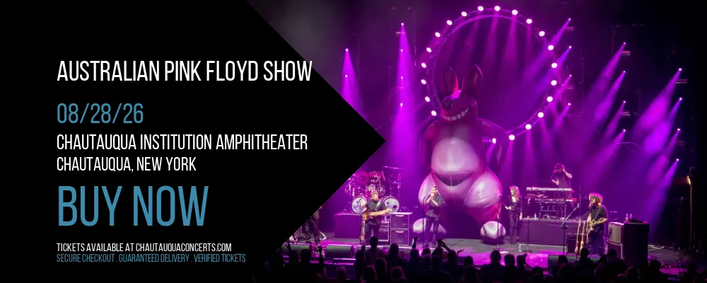 Australian Pink Floyd Show at Chautauqua Institution Amphitheater